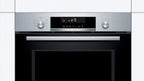 Bosch BFR634GS1 Serie 8 Einbau-Mikrowelle, Türanschlag Rechts, AutoPilot 7 Automatikprogramme, Reinigungsunterstützung, TFT-Touchdisplay, LED-Beleuchtung gleichmäßige Ausleuchtung, 38 x 60 cm, 900 W