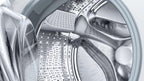 Siemens WM14G400 iQ500 Waschmaschine / 8kg / C / 1400 U/min/Outdoor Programm/varioSpeed Funktion/Nachlegefunktion/aquaStop, Wei/Schwarz