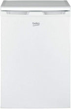 Beko TSE1284N Réfrigérateur table top - Volume total 114L : 101L (Réfrigération) + 13L (Congélation), Compartiment congélation 4 étoiles, MinFrost, Charnière de porte réversible, blanc