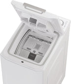 Candy Toplader Waschmaschine TCA474TM5-S 7 kg I 1400 U/min Schleuderdrehzahl I Nachlegefunktion I Smarte Bedienung mit Wi-Fi und Bluetooth I 17 Programme I Mix Power System I Weiß