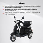 Arvo Seniorenmobil P300 Schwarz