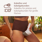 Philips Lumea IPL Haarentfernungsgerät 9000 Series – Haarentfernungsgerät mit SenseIQ Technologie, 3 Aufsätze für Körper, Gesicht und Präzision, kabellos (Modell BRI955/00)