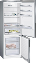 SIEMENS KG39EAICA iQ500 Kühl-Gefrier-Kombination, 201 x 60 cm, 249 L Kühlen + 94 L Gefrieren, LowFrost seltener abtauen, LED-Beleuchtung gleichmige Ausleuchtung, BigBox Platz für groes Gefriergut