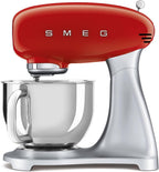 Smeg, SMF02PKEU Küchenmaschine, 10 Geschwindigkeitsstufen, Planetenrührwerk, Sicherheitsabschaltung, 2 Rührbesen, Kugelgriff aus Edelstahl, 800 W, Rose
