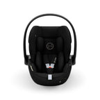 CYBEX Gold Babyschale Cloud G i-Size Comfort, Inkl. Neugeboreneneinlage, Ab Geburt bis ca. 24 Monate, Für Kinder ab 40 cm bis 87 cm, Max. 13 kg, Moon Black
