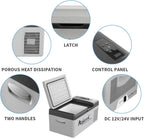 Alpicool C12 12L Cool Box 12 V Mini Fridge Electric Compressor Car Fridge Camping Freezer Box Small Portable for Car, Truck, Boat, RV with USB Connection