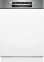 Bosch SMV4ETX08E, Serie 4, Smarter Geschirrspüler Vollintegriert 60 cm, Besteckkorb, Spülmaschine mit Programmassistent, besonders Leise, Rackmatic, Automatische Türöffnung, InfoLight, AquaStop