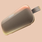 Bose SoundLink Flex Tragbarer Bluetooth-Lautsprecher (2. Gen.), Tragbarer Außen-Lautsprecher mit naturgetreuem Klang, bis zu 12 Stunden Akkulaufzeit, staubdicht und wasserdicht, Schwarz