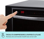Mini Lave Vaisselle de Table de 8 Couvert,Silencieux,6 Programmes de Lavage,Portable,Facile à Installer pour la Maison et Bureau -