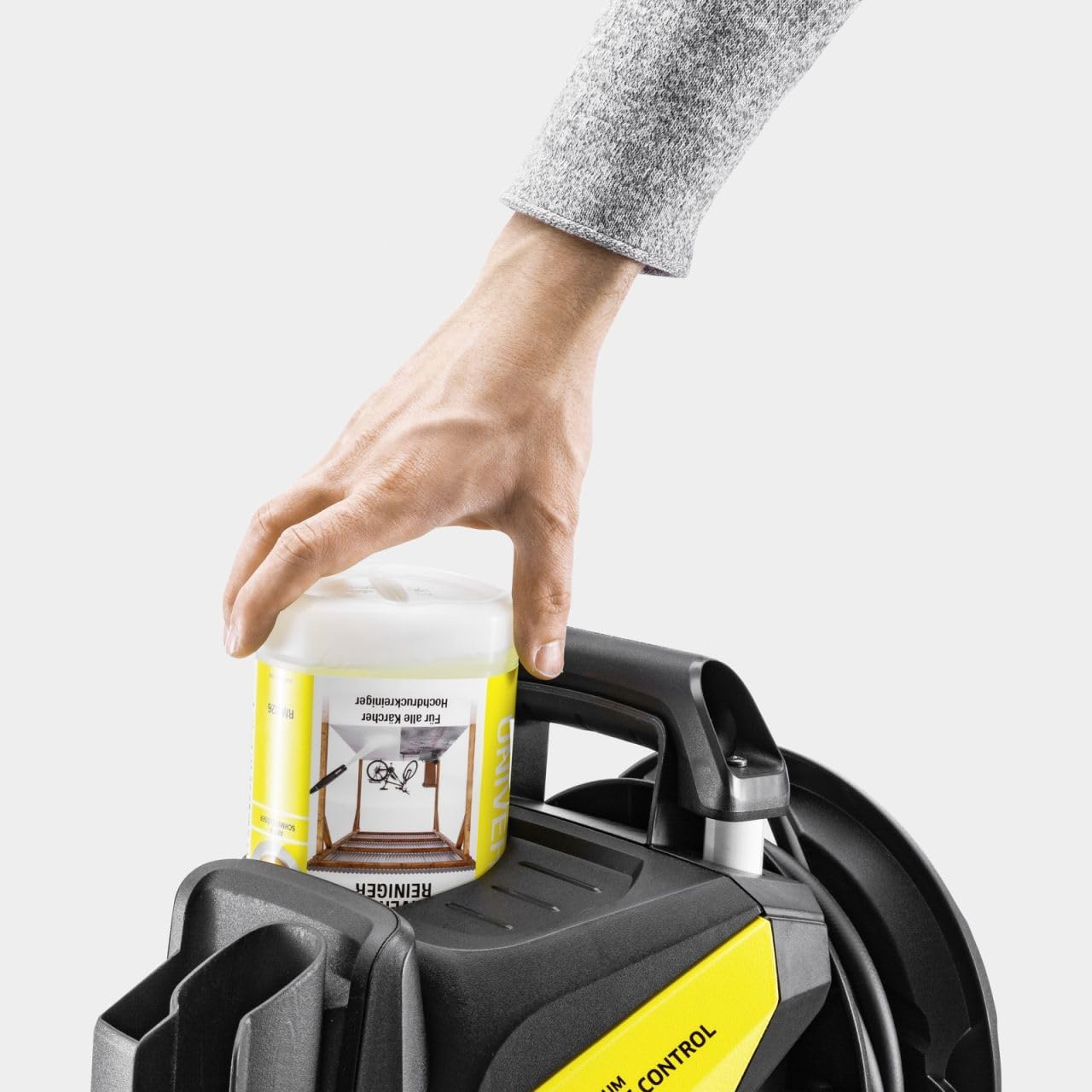 Nettoyeur haute pression Karcher K 7 Premium Smart Control Flex Home - 180 bars - 600 L/h - connecté - tambour enrouleur - brosse terrasse