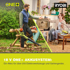 18 V ONE+ Brushless Akku-Laubsauger OBV18 (Luftmenge 6,0 m/min, Luftgeschwindigkeit 200 km/h, Geblsefunktion ohne Akku & Ladegert im Karton)