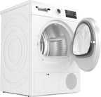 Bosch Electroménager Sèche-linge pompe à chaleur WTH83V13FR - Série 4-8 kg - 112 L - Design AntiVibration - Blanc, Blanche
