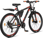 Licorne Bike Effect Premium Mountainbike Aluminium Discbremse Jungen Mädchen 21 Gang