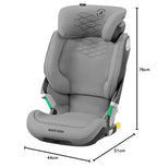 Maxi-Cosi Kore Pro i-Size Kindersitz, 3.5–12 Jahre, 100–150 cm, ClickAssist Licht, Verstellbare Höhe/Breite, Side Protection System+, Authentic Cognac