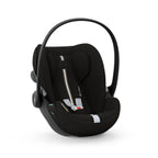 CYBEX Gold Babyschale Cloud G i-Size Comfort, Inkl. Neugeboreneneinlage, Ab Geburt bis ca. 24 Monate, Für Kinder ab 40 cm bis 87 cm, Max. 13 kg, Moon Black