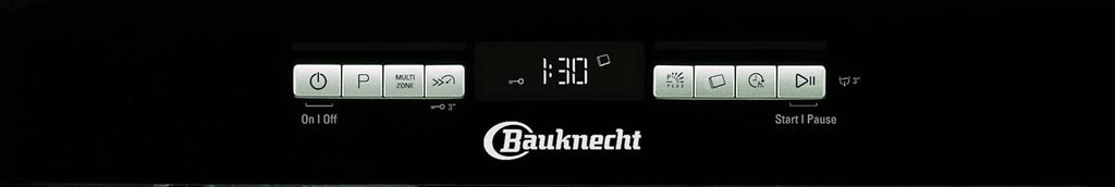 Bauknecht BUO 3O41 PLT X Unterbau-Geschirrspüler 60 cm /14 Maßgedecke /10 Standardprogramme und 1 Sensorprogramm/PowerClean/ActiveDry/Besteckschublade/Vollwasserschutz