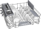 Bosch SMV4ETX08E, Serie 4, Smarter Geschirrspüler Vollintegriert 60 cm, Besteckkorb, Spülmaschine mit Programmassistent, besonders Leise, Rackmatic, Automatische Türöffnung, InfoLight, AquaStop