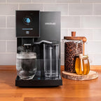 Cecotec Kompakte Superautomatische Kaffeemaschine mit Wifi Cremmaet Compactccino Connected Black Rose. 1350W, 19 Bar, TFT-Bildschirm und APP, Mahlwerk, Milchtank 400 ml und 1 Liter Wasser