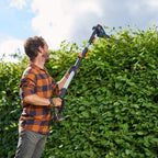 WORX WG252E.9 Akku Teleskop Heckenschere - 45cm Schnittbreite - 10-Fach Verstellbarer Teleskopstiel bis 3,20 Meter Hhe - PowerShare kompatibel - Ohne Akku & Ladegert
