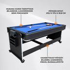 Blackwood Billardtisch 7' 4-IN-1