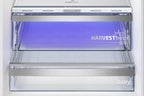 Beko RCNE366E70ZXBRN bPRO700 freistehende Kühl-/Gefrierkombination, großer Kühlschrank, 323 l Gesamtrauminhalt, HarvestFresh, NoFrost, leise, SmoothFit, 0°C-Zone, Dark Inox