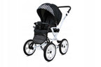 BabyLux® Bambimo Kinderwagen Set 2 in 1 - Rosso - incl. Babywanne, Buggy Sportsitz - Kinderwagenset - Kombikinderwagen mit Wickeltasche, Regenschutz, Moskitonetz, Cupholder usw.
