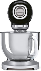 Smeg, SMF02PKEU Küchenmaschine, 10 Geschwindigkeitsstufen, Planetenrührwerk, Sicherheitsabschaltung, 2 Rührbesen, Kugelgriff aus Edelstahl, 800 W, Rose