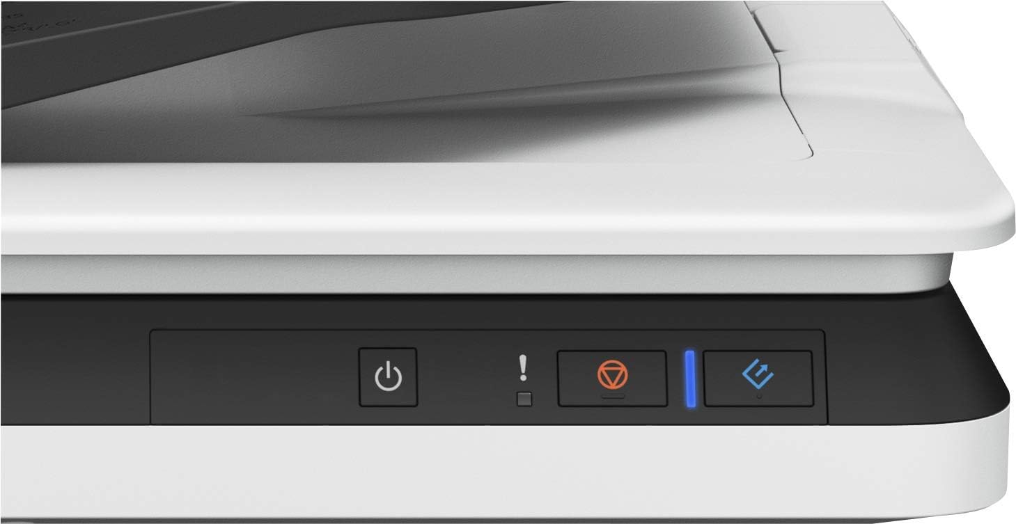 Epson WorkForce DS-1630 DIN A4 Dokumentenscanner (Scanner, kleine Standfläche, Dokumenteneinzug, Duplex, Drei-Pass, 600dpi, USB 3.0)
