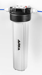 ARKA myAQUA 1900 Umkehrosmoseanlage 1900 L/Tag - Wasserfilter & Enthärtungsanlage, entfernt bis zu 99% Salze, Schadstoffe & Bakterien - Für Aquarien & Haushalt