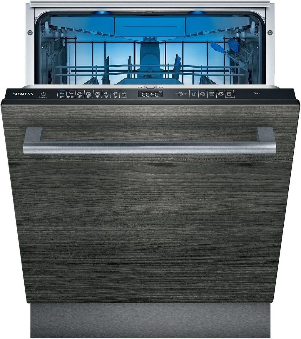 Siemens SN63EX14VE, iQ300 Smarter Geschirrspüler, Vollintegrierte Spülmaschine mit Besteckschublade, 60 cm, Auto Türöffnung dank autoOpen dry, Besonders leise durch iQdrive-Motor, infoLight aquaStop