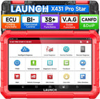 Launch CRP123I V2.0 OBD2 Diagnosegerät Auto, 4 Systeme Auslesegerät Auto, Launch Diagnosegerät mit Öl/EPB/DPF/SAS/BAS/BMS/Drosselklappe Reset, Auto VIN, Batterie-Test, Lebenslanges Update Scan Tool