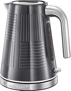 Russell Hobbs GeoSteel Frühstückset Toaster, Wasserkocher und Kaffeemaschine