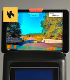 '- Velo d'appartement - Cardio Master Connecté - Réglable & Confortable - Pédales Sanglées - Résistance Magnétique - 21 Programmes
