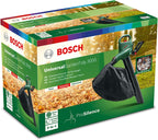 Bosch elektrischer Laubsauger/Laubblser UniversalGardenTidy 3000 (3000 W, Fangsack 50 l, stufenlose Drehzahleinstellung, zum Blasen, Saugen und Hckseln von Laub, in Kartonverpackung)