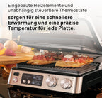 Braun MultiGrill 9 CG 9047 Kontaktgrill mit Grill-, Flach- und Waffelplatten, Grillpositionen: Kontakt, BBQ, Ofen, Spülmaschinenfeste Platten, Fettauffangschale, 230° Höchsttemperatur, Boost-Funktion