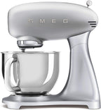 Smeg, SMF02PKEU Küchenmaschine, 10 Geschwindigkeitsstufen, Planetenrührwerk, Sicherheitsabschaltung, 2 Rührbesen, Kugelgriff aus Edelstahl, 800 W, Rose