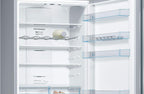 Bosch KGN36NWEA Serie 2 Kühl-Gefrier-Kombination, 186 x 60 cm, 215 L Kühlen & 87 L Gefrieren, NoFrost nie wieder abtauen, LED-Beleuchtung gleichmäßige Ausleuchtung