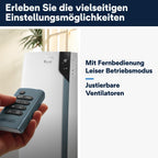 De'Longhi Pinguino PAC EL112 CST WiFi, Mobile Klimaanlage mit MyEcoRealFeel-Technologie für Räume bis zu 110 m³,11.000 BTU/h, 2,9 kW, 63 dB, Entfeuchtungsfunktion, A+, App- und Sprachsteuerung, Weiß