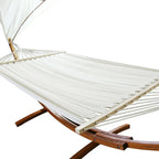 Sonnewelt Hngematte Holz Hammock mit Gestell