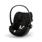 CYBEX Gold Babyschale Cloud G i-Size Comfort, Inkl. Neugeboreneneinlage, Ab Geburt bis ca. 24 Monate, Für Kinder ab 40 cm bis 87 cm, Max. 13 kg, Moon Black