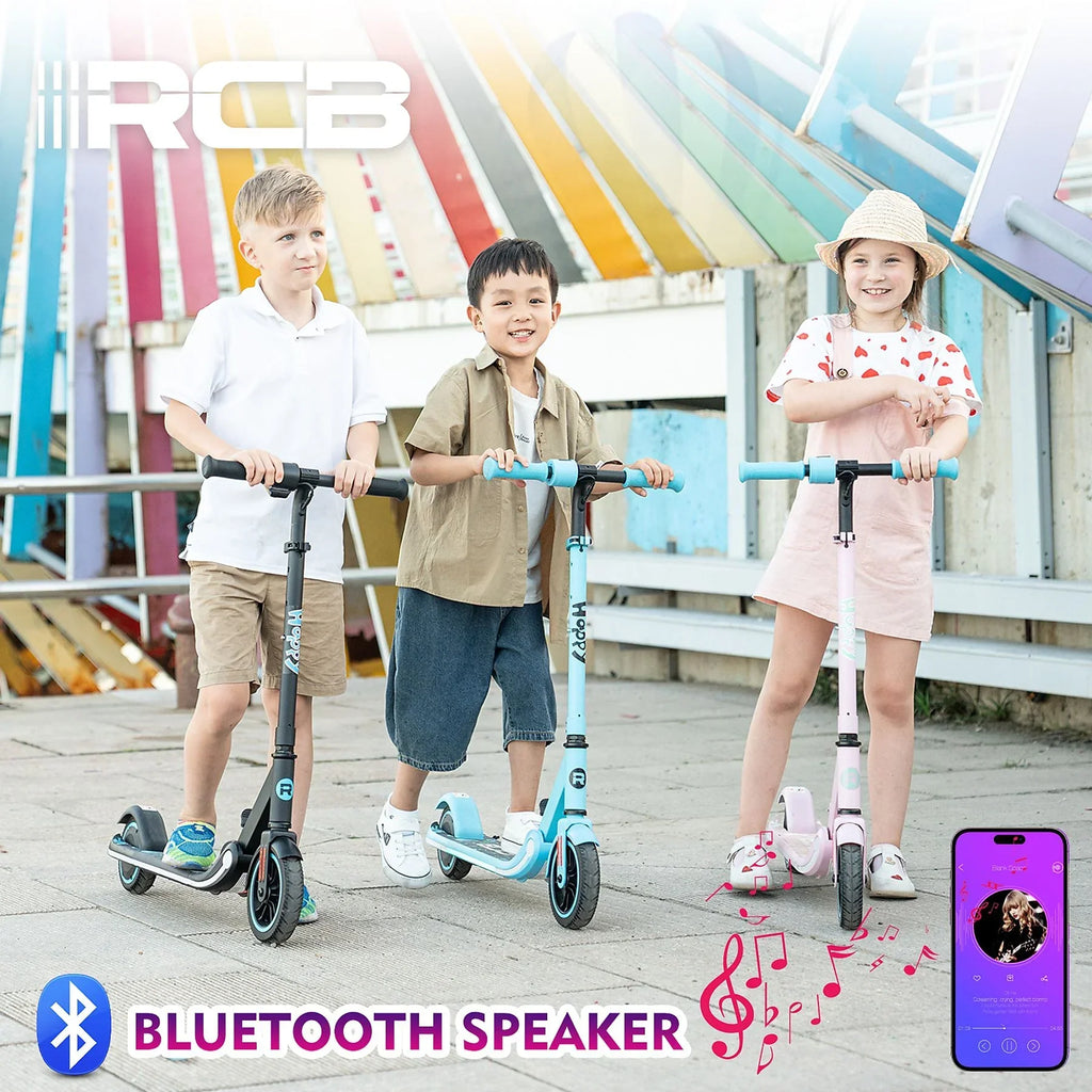RCB R11 Kid E-scooter mit RCB Logo - Leichter Elektroroller für Kinder