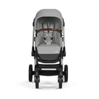 CYBEX Gold Kinderwagen EOS Lux 2-in-1, Reisesystem, Ab Geburt bis 22 kg (ca. 4 Jahre), Moon Black