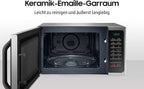 Samsung MC28H5015AS/EG Kombi-Mikrowelle mit Grill und Heißluft / 900 W / 28 L Garraum (Extra groß) / 51,7 cm Breite / Hefeteig-/Joghurt-Programm / silber