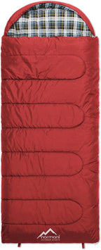 normani 4-in-1-Funktion Extrem Outdoor Schlafsack 'Antarctica' aus Nylon Rip-Stop mit 500 + 250 g/m² Hollow Fiber Füllung 220 x 90 cm