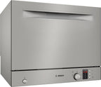 SKS2ITI00E, Série 2, Lave-vaisselle compact 55cm, Pose-libre, Argent