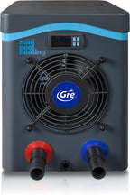 Gre HPM40 HPM40-Mini Pompe à Chaleur pour Piscine Hors Sol jusqu'à 40 m3, Noir