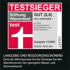 AEG L7WBA60680 Waschtrockner / DualSense - schonende Pflege / 8 kg Waschen / 5 kg Trocknen / D / energiesparend / Mengenautomatik / Nachlegefunktion / ProSteam - Auffrischfunktion / 1600 U/min Weiß