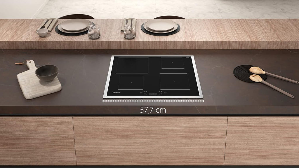 Bauknecht Induktions-Kochfeld BQ 2760S FT / Booster/ Touch Control /Simmer-Funktion / Restwärmeanzeige/ flacher Edelstahl-Rahmen
