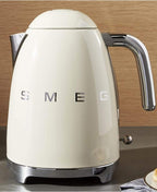 Smeg, 2x2 TSF01CREU -Toaster, 2 Schlitze für 2 Scheiben, 6 Vergoldungsniveaus, Heizfunktion, Abtau- und Bagel- Funktion, Sammelschublade, 950W, Creme