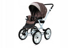 BabyLux® Bambimo Kinderwagen Set 2 in 1 - Rosso - incl. Babywanne, Buggy Sportsitz - Kinderwagenset - Kombikinderwagen mit Wickeltasche, Regenschutz, Moskitonetz, Cupholder usw.